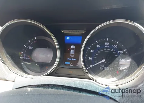 2012 Hyundai Sonata Hybrid из США, поврежденный, VIN KMHEC4A48CA044179